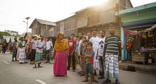 Bangladesh, Dhaka, BRAC, Kallayanpur slum